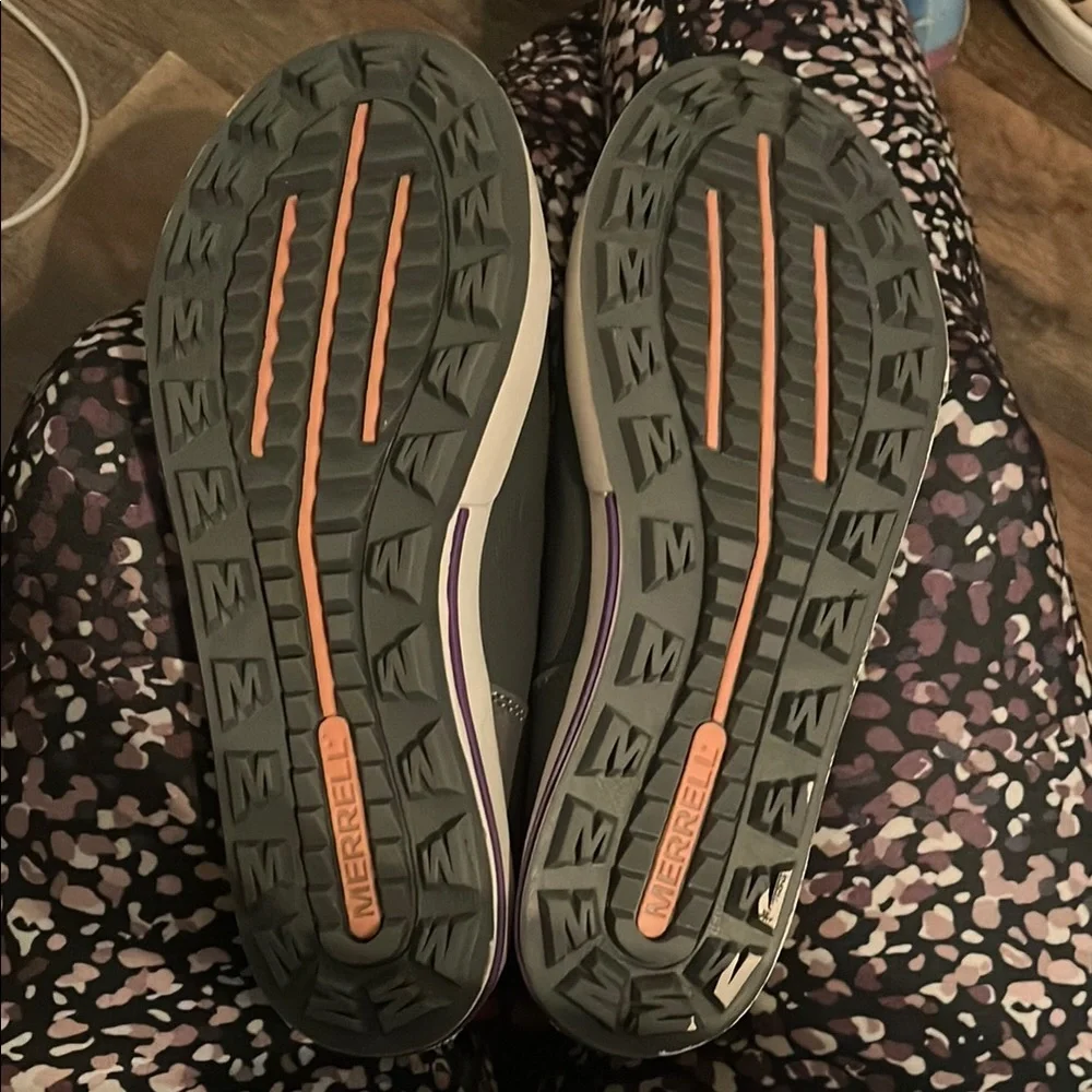 Merrell Gray and Purple Waterproof Boots